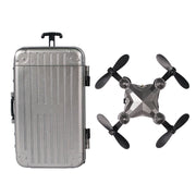 New Luggage Box Storage Box Folding Mini UAV Aerial Photography Remote Control Four Axis Children's Toys Drone