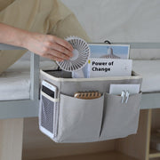 Dormitory Bedside Hanging Basket Upper Berth Gadget Bedside Storage Basket Bedroom Bed Storage Rack