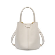 Female Crossbody Genuine Leather Cross Body Bucket Bag