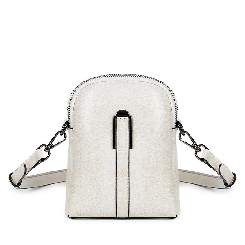 Fashion Shell All-match Genuine Leather Women's Bag